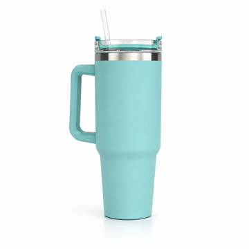 Aqua  40oz Insulated Tumbler
