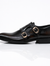 Brown Crocodile Double Monk Strap Dress Shoes - Genuine Leather Oxford