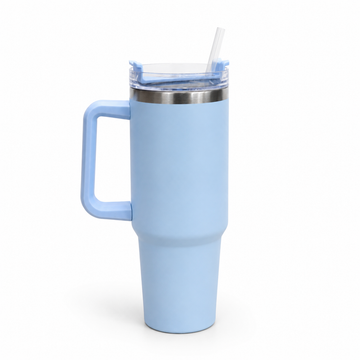 Light Blue 40oz Insulated Tumbler